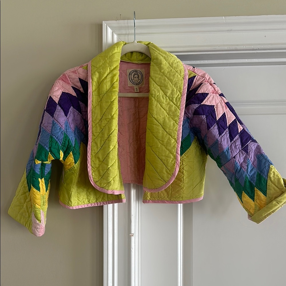 Vintage lightweight quilt jacket